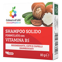 Vitamina B5 Shampoo Solido 80 G Colours Of Life