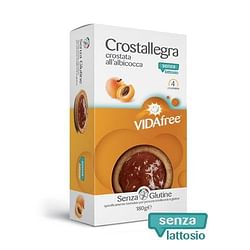 Vidafree Crostallegra Albicocca Senza Lattosio 180 G