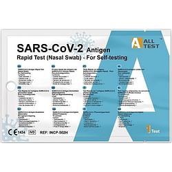 Test Antigenico Rapido Covid 19 Alltest Autodiagnostico Determinazione Qualitativa Antigeni Sars Cov 2 In Tamponi Nasali Mediante Immunocromatografia