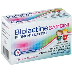 Biolactine Bambini 10 Flaconcini 8 Ml