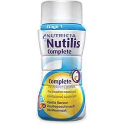 Nutilis Complete Stage 1 Vaniglia 4 X 125 Ml